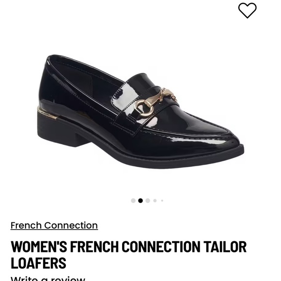 WOMEN'S FRENCH CONNECTION TAILOR LOAFERS - Picture 6 of 6